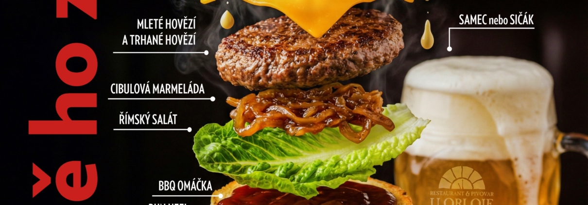 Orloj burger - Restaurace U Orloje Žatec