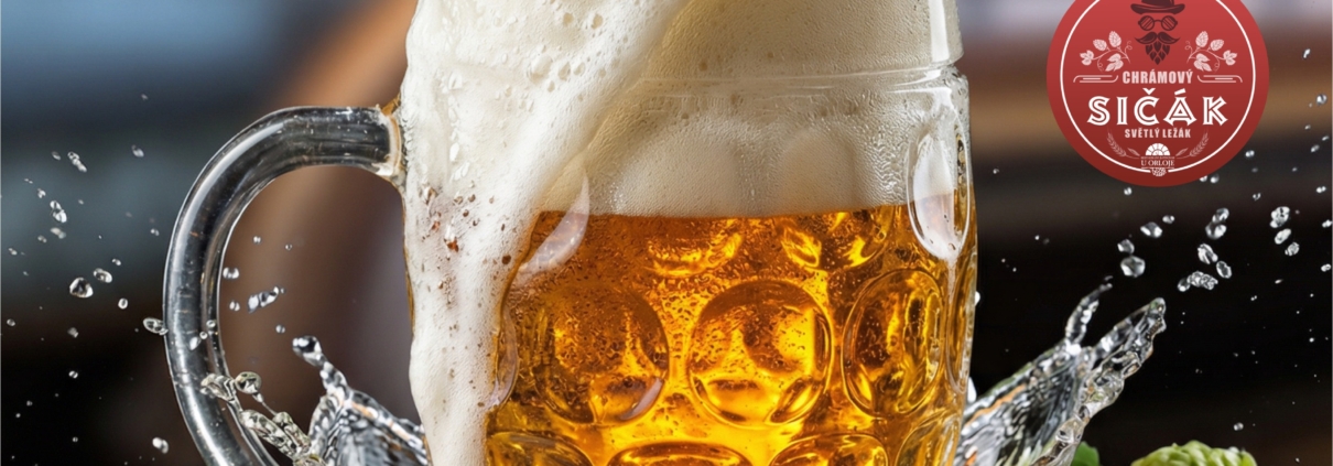 Výborné pivo v restauraci U Orloje Žatec